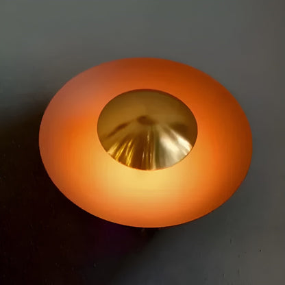 Rund LED-vegglampe – Moderne og Stilfull | Varmt Lys for Et Koselig Hjem - Lysarmaturer for tak
