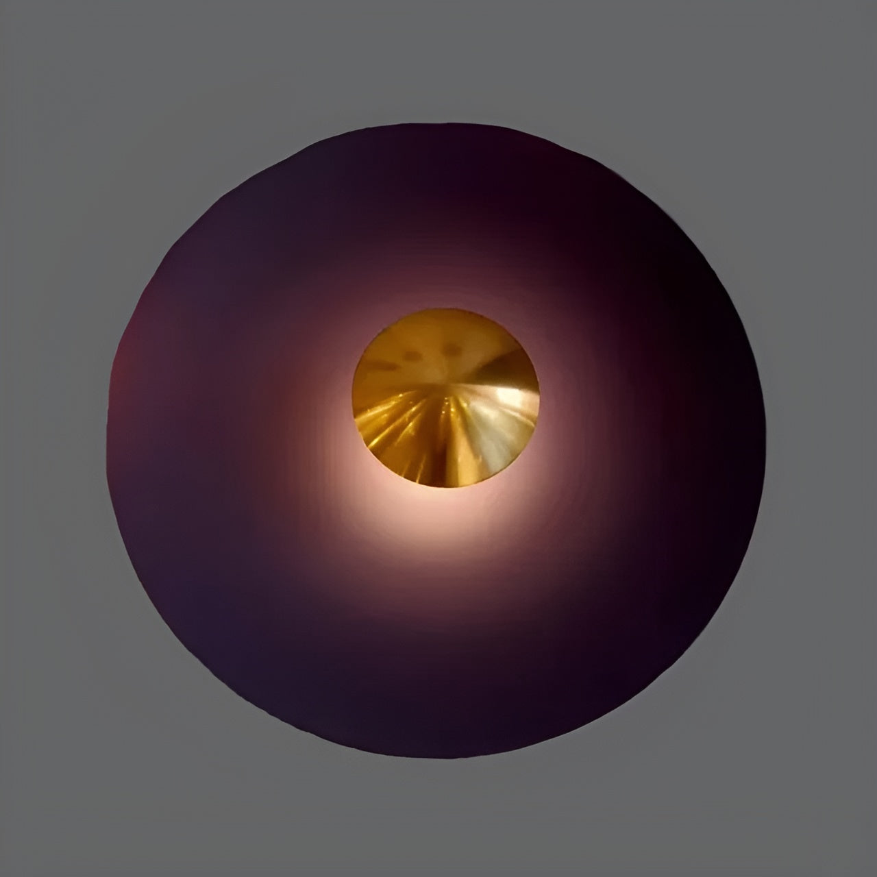 Rund LED Bordlampe – Moderne og Dekorativ | Med Fargeskift og Stemningslys