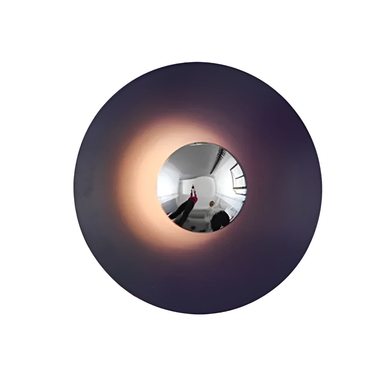 Rund LED Bordlampe – Moderne og Dekorativ | Med Fargeskift og Stemningslys