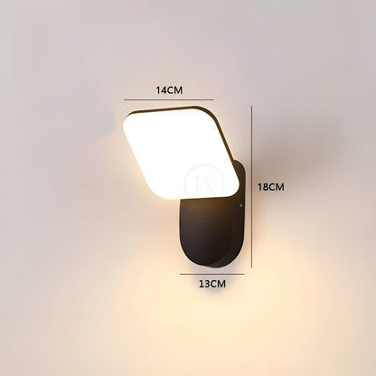LED Vegglampe med Sensor – Automatisk Lys | For Innendørs og Utendørs Bruk