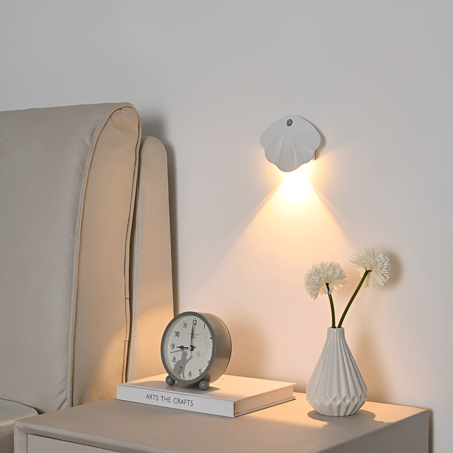 Bevegelsessensor LED-lampe – Trådløs og Dimmbar | Oppladbar via USB for Trapp og Innendørsbruk