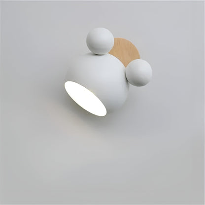 Vegglampe i Mikke Mus-design – Dekorativ og Moderne | Perfekt for Barnerom og Stue