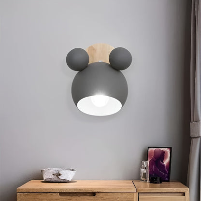 Vegglampe i Mikke Mus-design – Dekorativ og Moderne | Perfekt for Barnerom og Stue