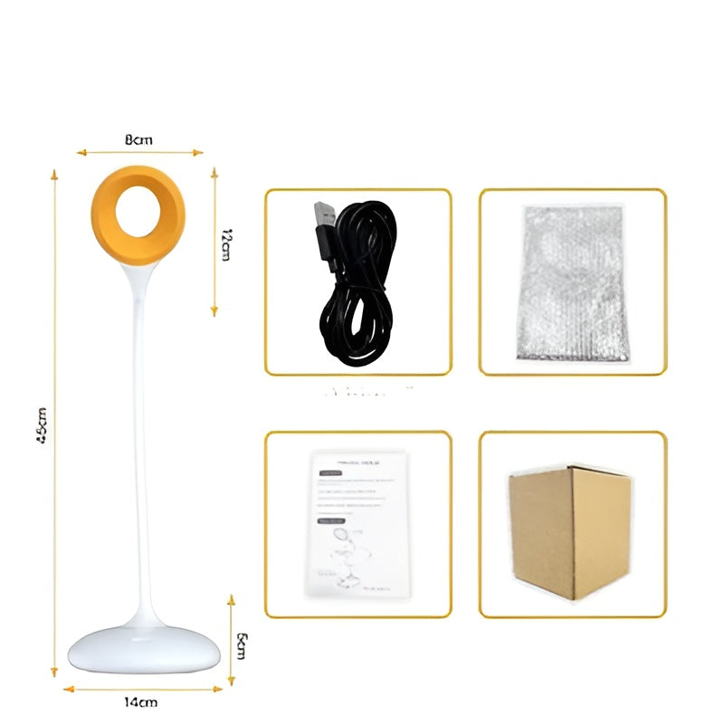 Nachtlicht mit Touch-Funktion – Sanftes, dimmbares Licht | Ideal für ruhige Nächte