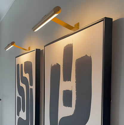 Trådløs LED-vegglampe – Oppladbar med USB og 120° justerbar vinkel