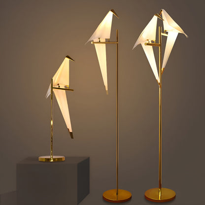 Origami Taklampe med Fuglemotiv – Dekorativ og Stilren | Perfekt for Alle Rom