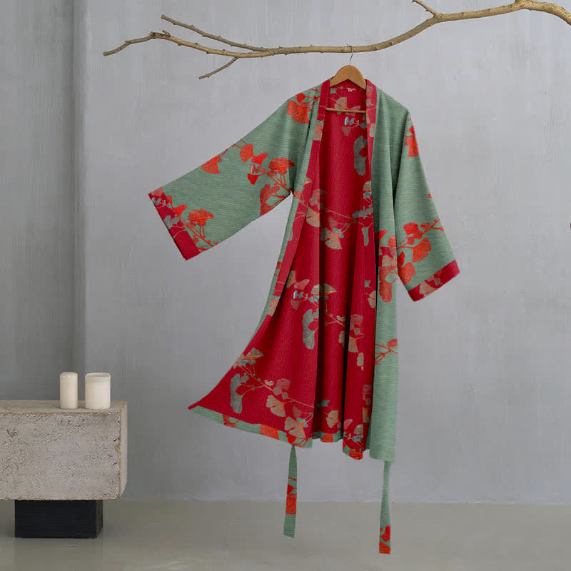Kimono badekåpe for damer, fargealternativer oversikt