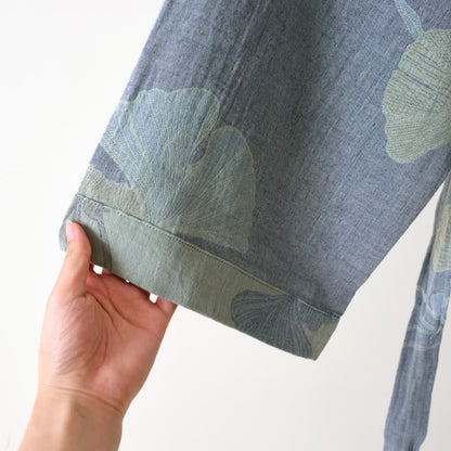 Kimono badekåpe hengende, full lengde