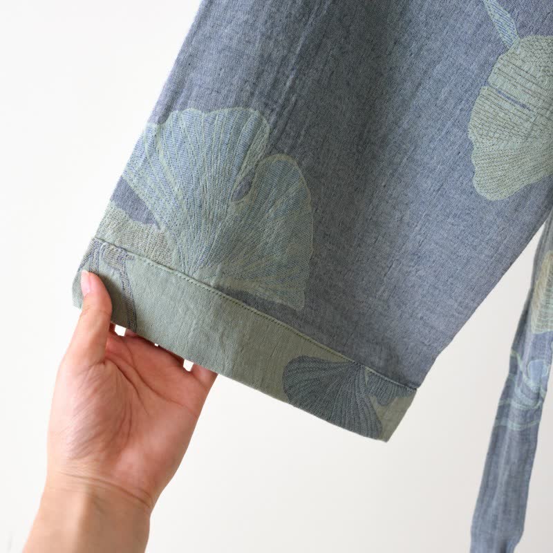 Kimono badekåpe hengende, full lengde
