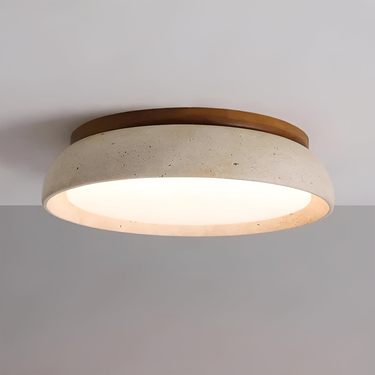 Rund Taklampe – Varmt og Jevnt Lys | Perfekt for Alle Rom - Lysarmaturer for tak