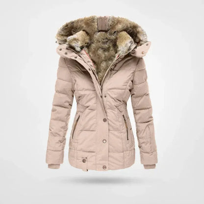 Vanntett vinterjakke – detalj av glidelås og knapplukking