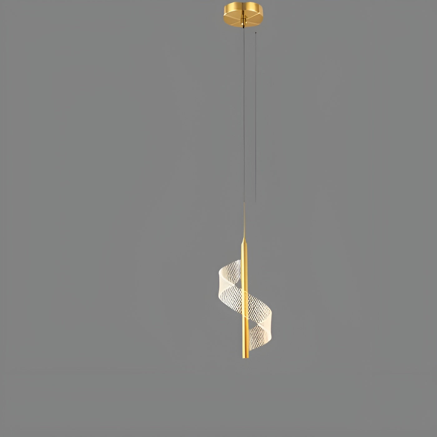 Moderne Taklampe – Skandinavisk Design med Akrylskjerm | Perfekt for Stue og Soverom