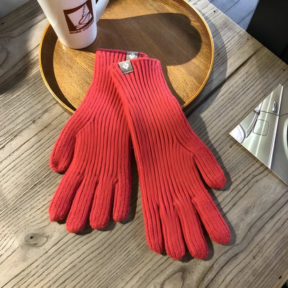 CozyTouch Hansker – Avslappede Strikkede Vinterhansker