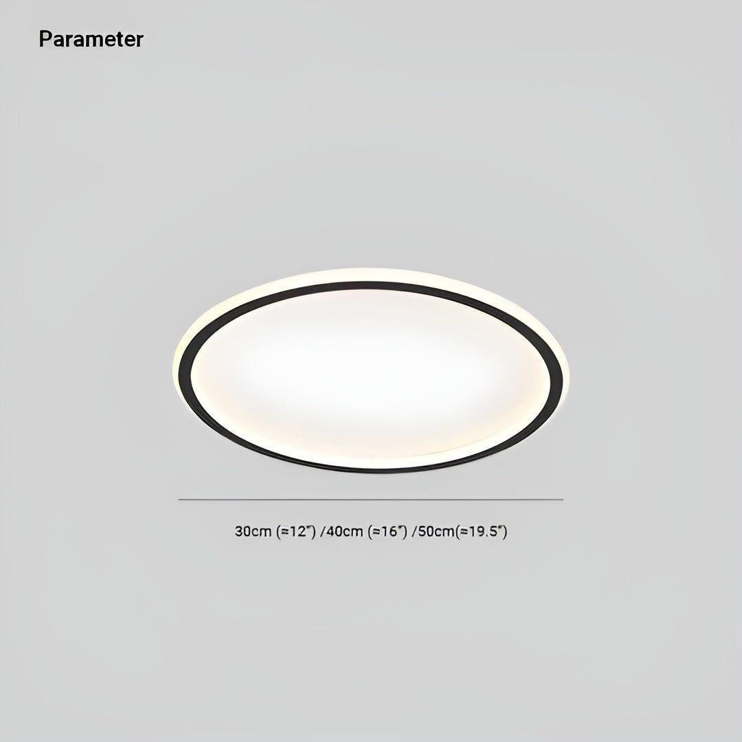 Bilde av Lysva - Moderne Rund LED-Taklampe fra Velisse