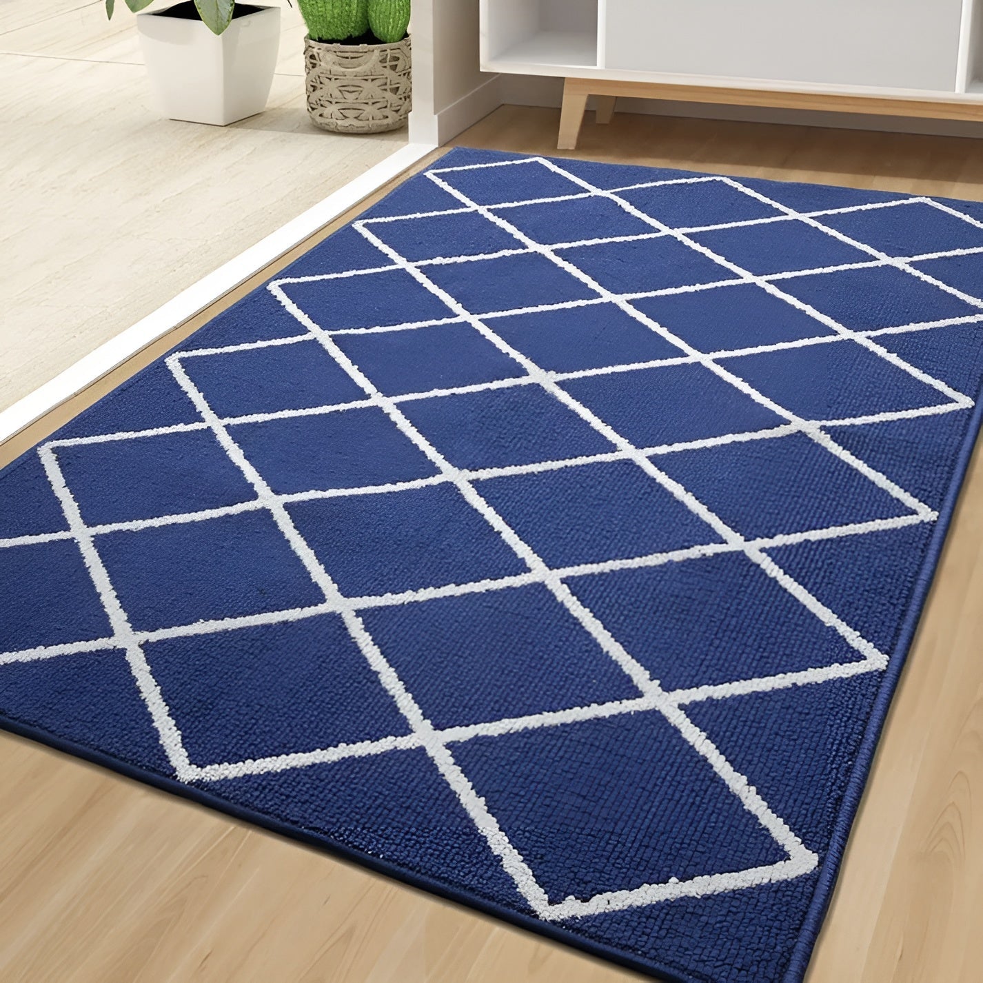 Rutete Inngangsmatte – Skli­sikker og Smuss­avvisende | Perfekt for Innendørsbruk