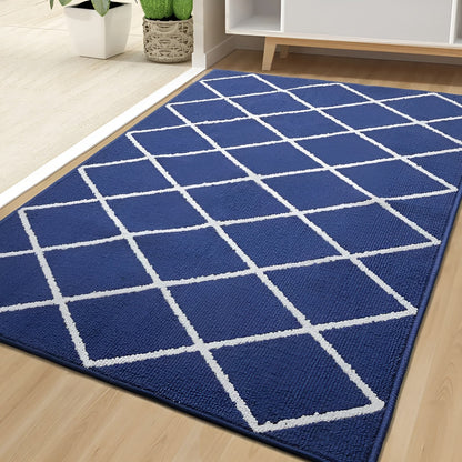 Rutete Inngangsmatte – Skli­sikker og Smuss­avvisende | Perfekt for Innendørsbruk