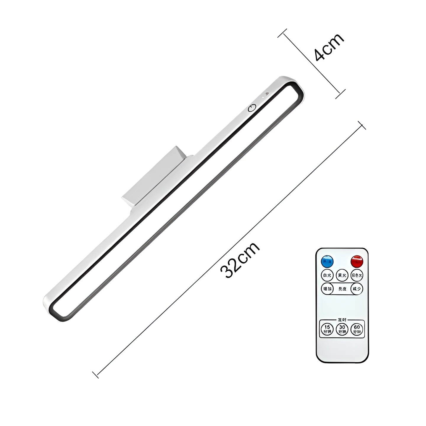 LED Lyslist – Trådløs og Flyttbar | Perfekt for Fleksibel Belysning
