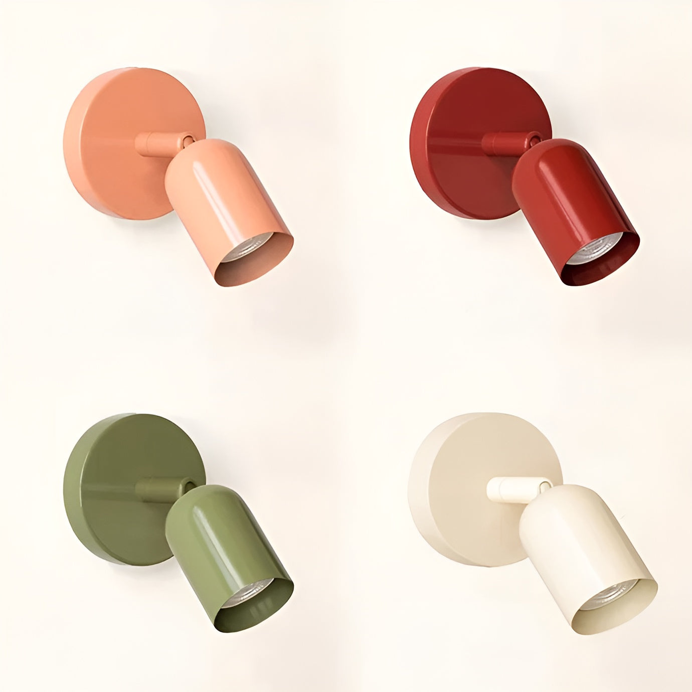 Vegglampe i Nordisk Design – Myke Pastellfarger | Dekorativ Belysning for Stue og Soverom