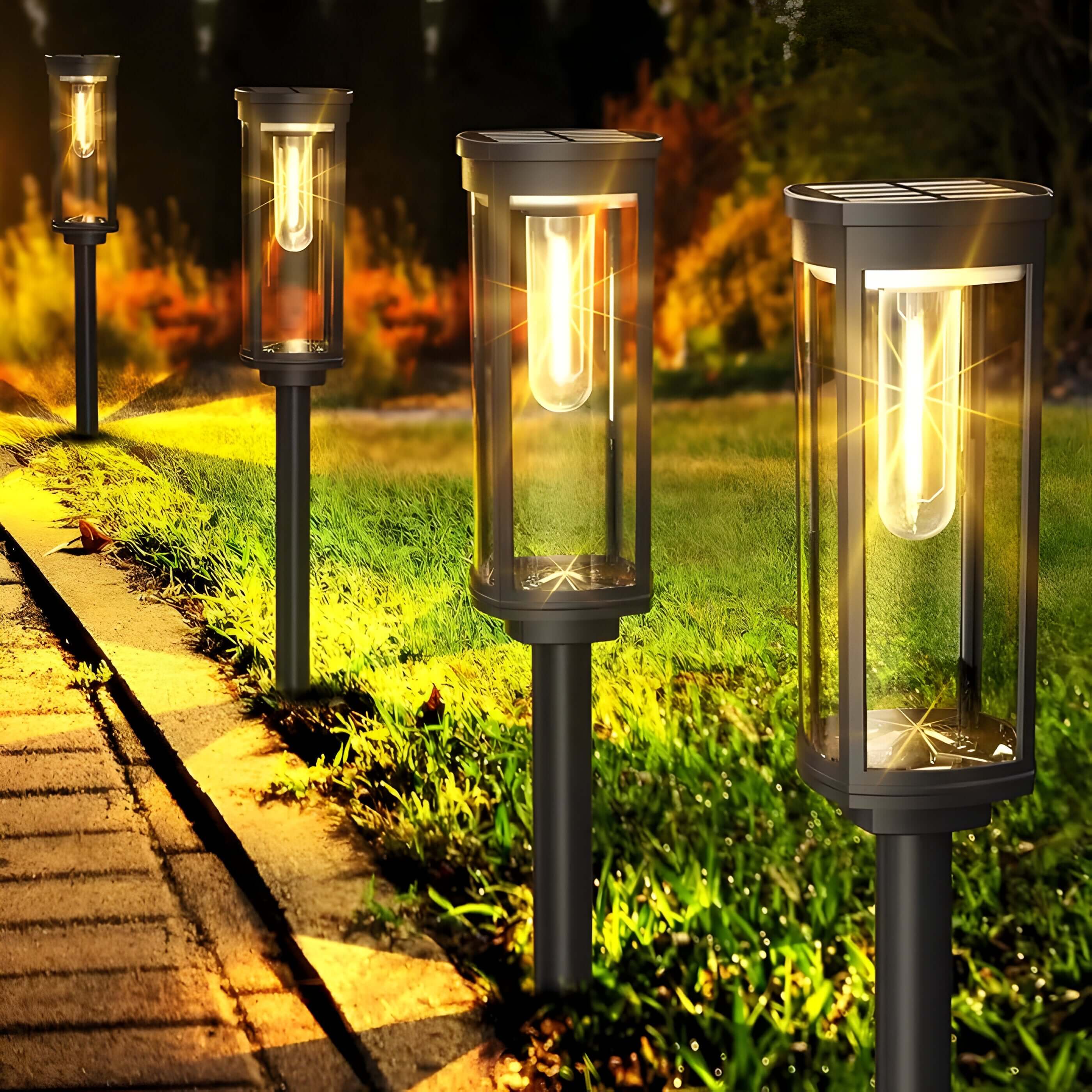 Solcellelamper – Effektiv LED Hage- og Gangstiblysning