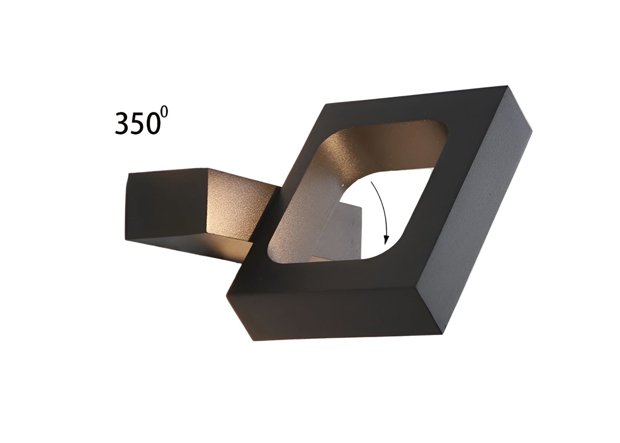 360° Dreielig Led-vegglampe – Stilig Og Lys Belysning |  Justerbar Veggbelysning For Hjemmet Ditt