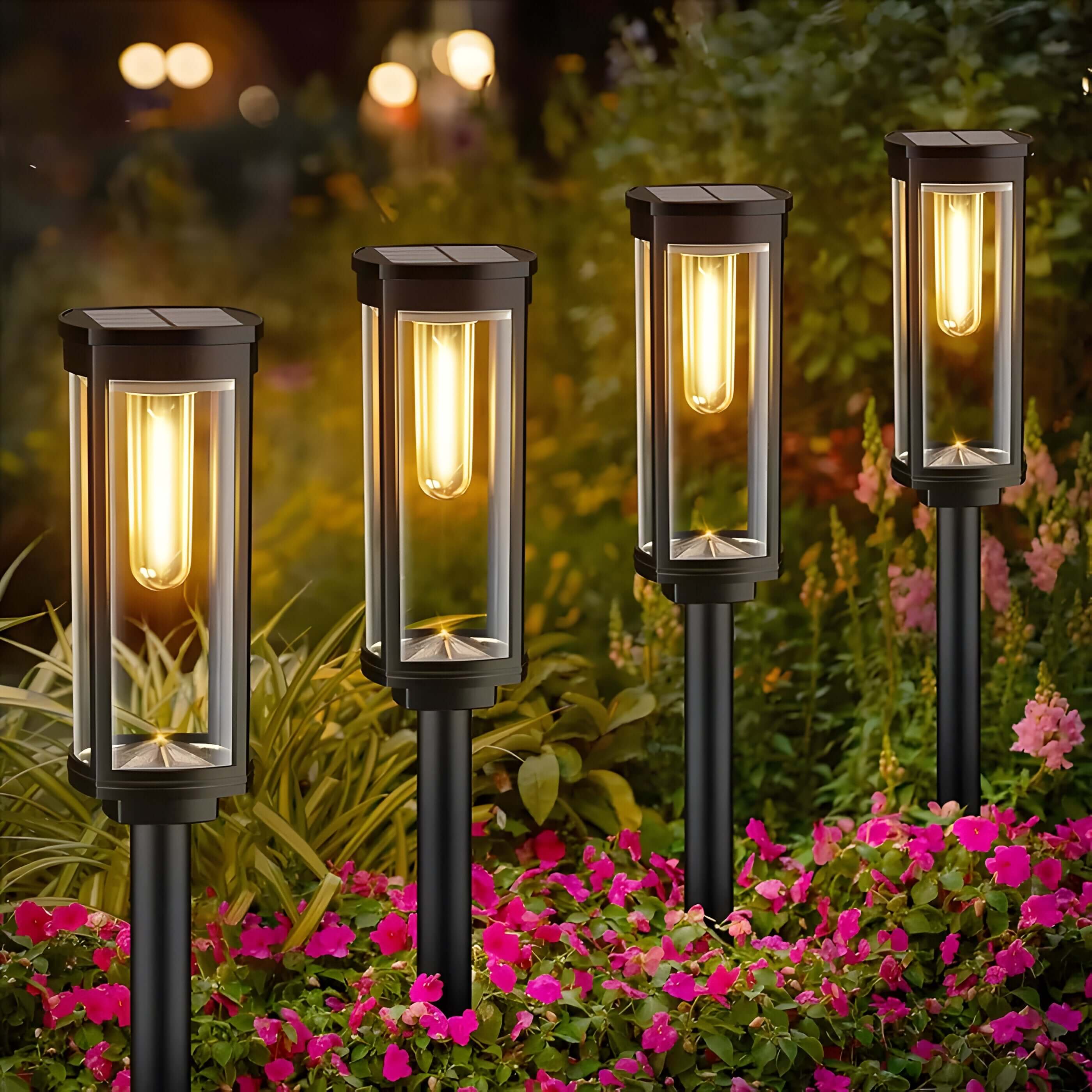 Solcellelamper – Effektiv LED Hage- og Gangstiblysning
