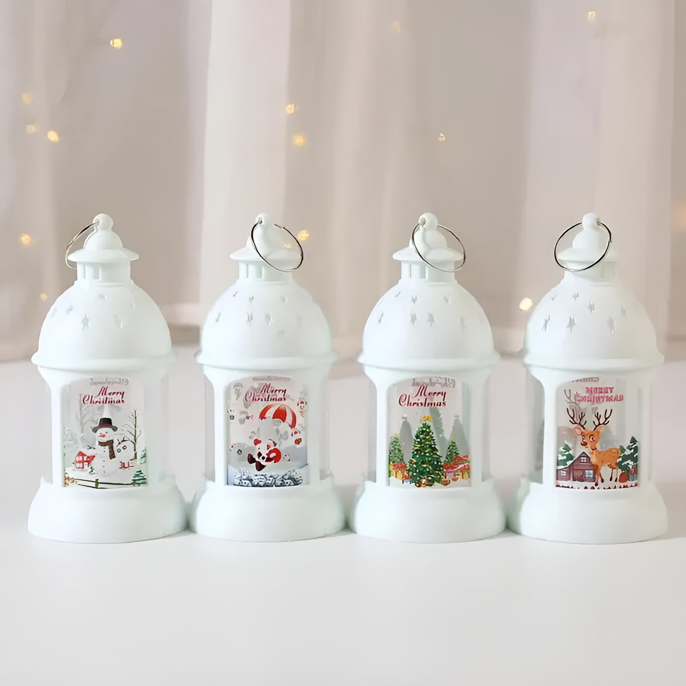 LED Julelykt – Dekorativ med Varmt Lys | Perfekt for Hjem og Feststemning