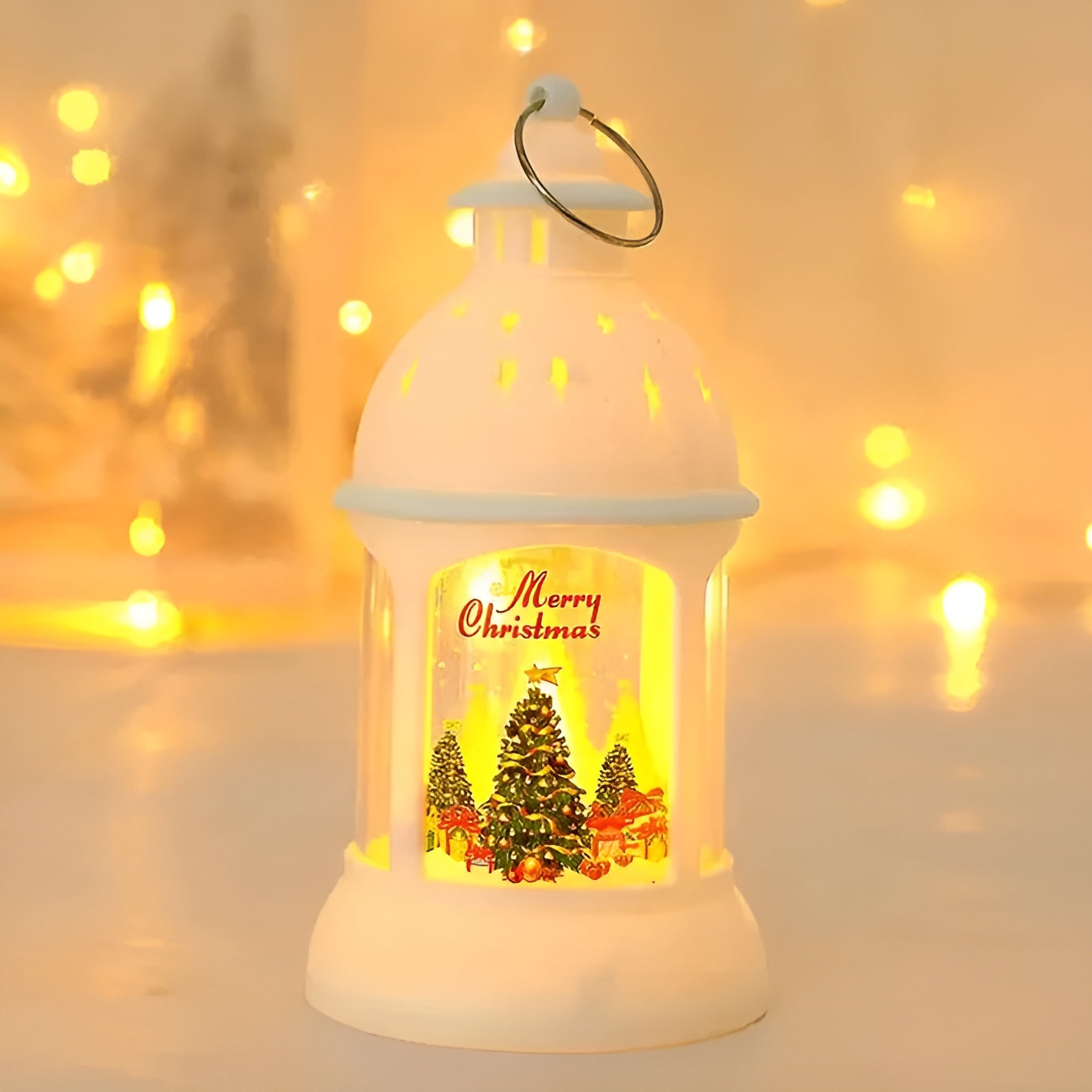 LED Julelykt – Dekorativ med Varmt Lys | Perfekt for Hjem og Feststemning