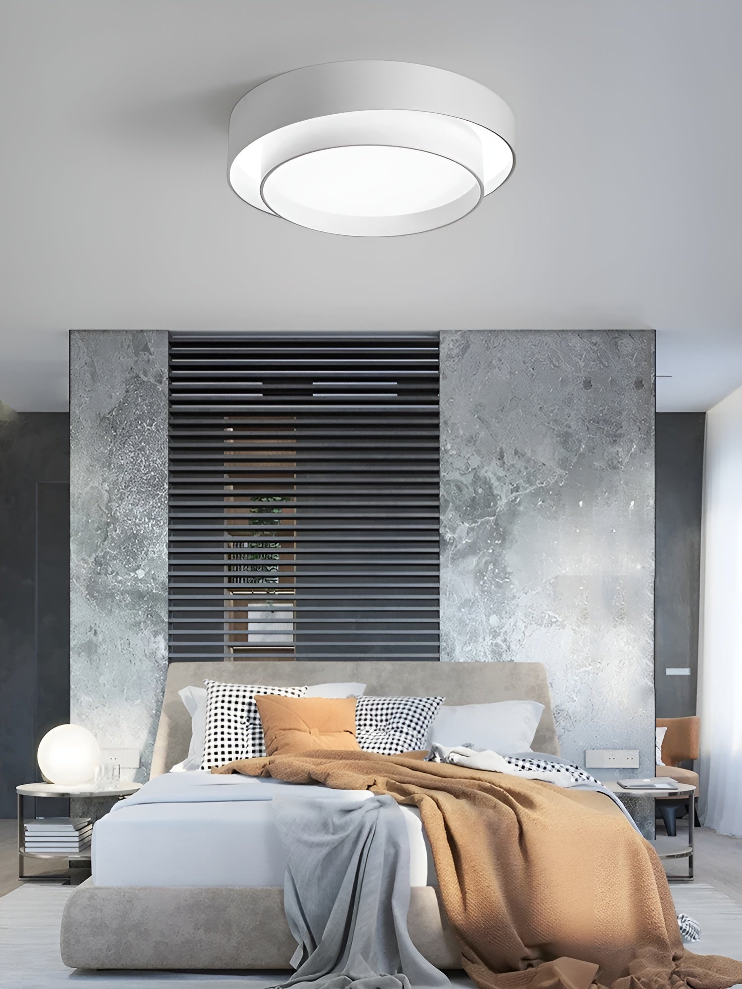 Rund LED Taklampe – Stilren og Lyssterk | Perfekt for Alle Rom