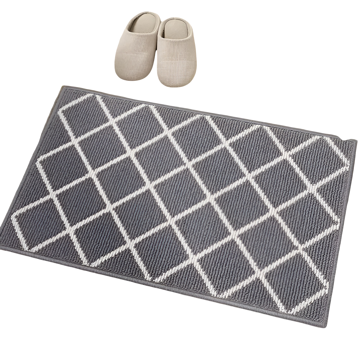 Rutete Inngangsmatte – Skli­sikker og Smuss­avvisende | Perfekt for Innendørsbruk