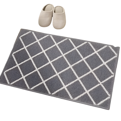 Rutete Inngangsmatte – Skli­sikker og Smuss­avvisende | Perfekt for Innendørsbruk