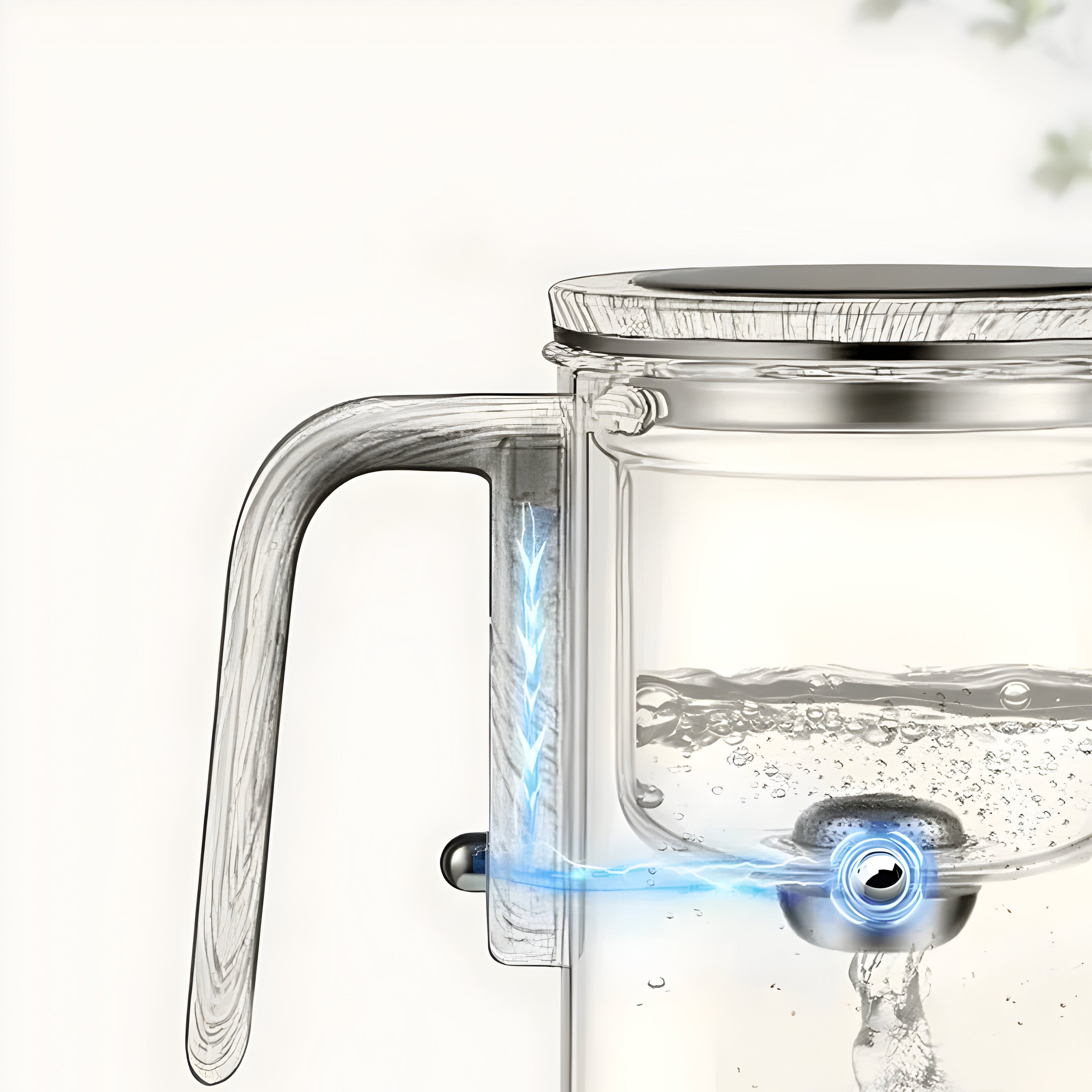 Drikka – Glass Tekanne Med Magnetisk Sil