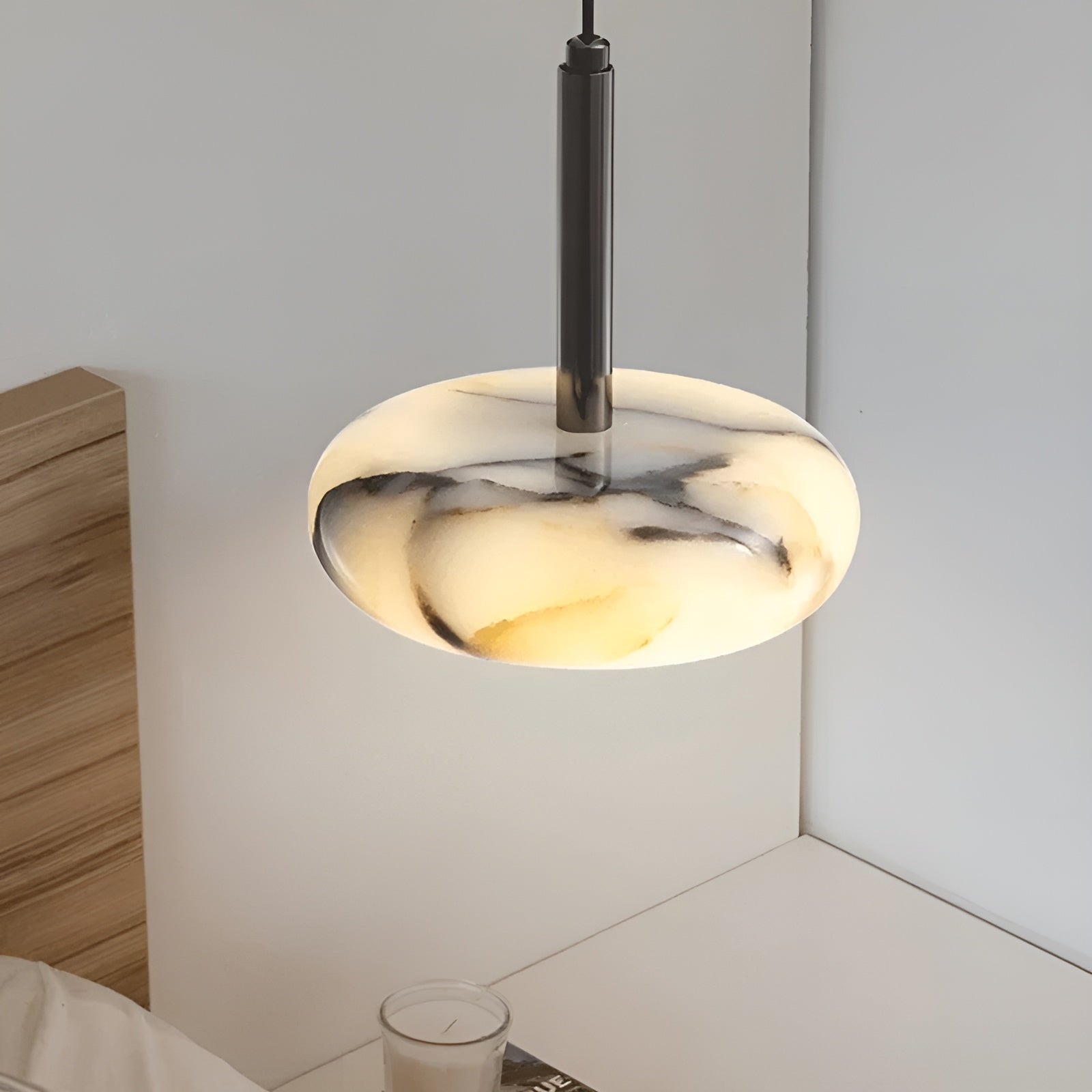 Led-pendellampe I Marmor – Stilig Accentbelysning | Perfekt For Oppholdsrom - Lysarmaturer for tak