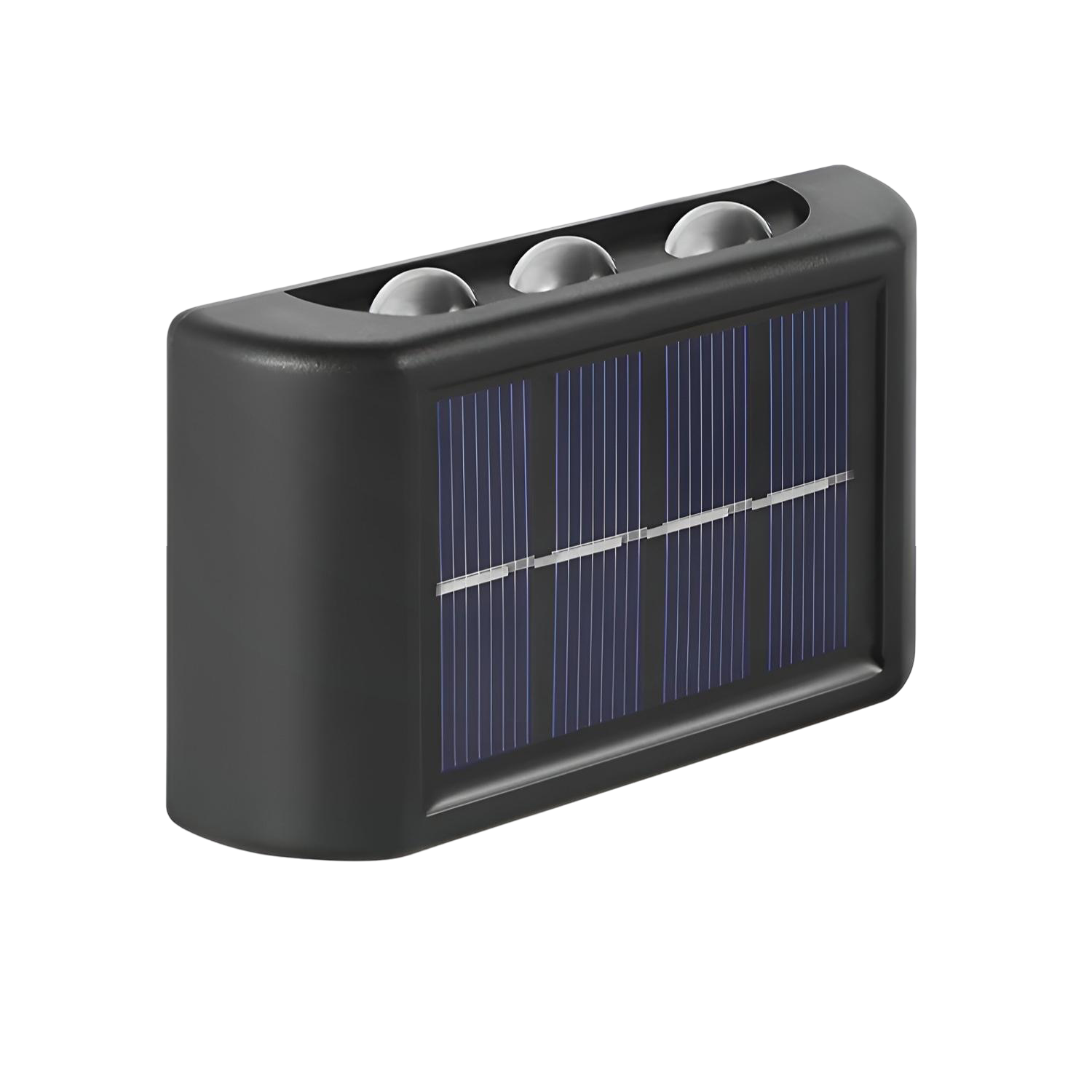 Solcelle Vegglampe – Med Bevegelsessensor | LED Utendørsbelysning for Hus og Hage