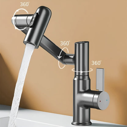 Lustraflow 360° Smart-Wasserhahn – LED-Temperaturanzeige | Intelligente Wassersteuerung