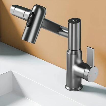 Lustraflow 360° Smart-Wasserhahn – LED-Temperaturanzeige | Intelligente Wassersteuerung