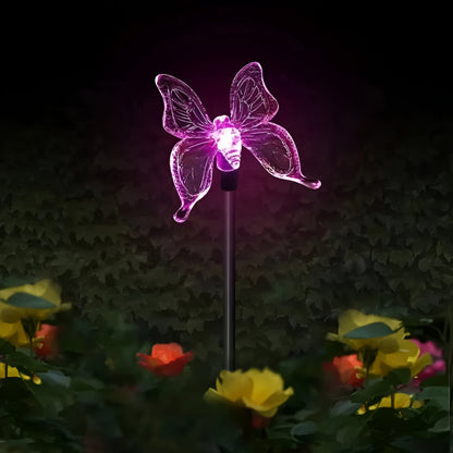 Sommerfugl-solcellelampe – Stemningsfull Belysning Til Hagen Din