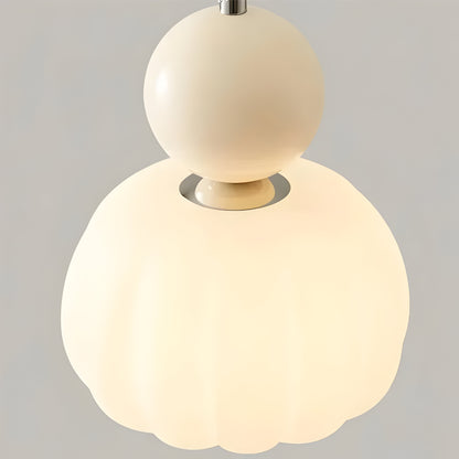 Bilde av Mjørik - Nordic Cream Pendellampe Hengende LED Lys fra Velisse