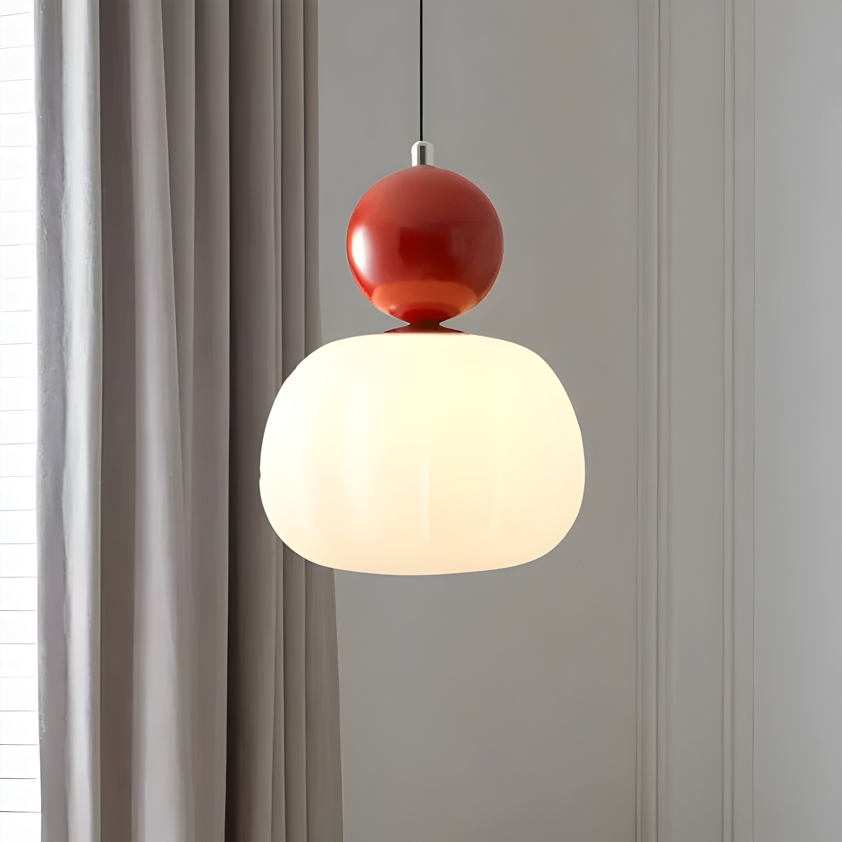 Bilde av Mjørik - Nordic Cream Pendellampe Hengende LED Lys fra Velisse