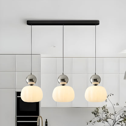 Bilde av Mjørik - Nordic Cream Pendellampe Hengende LED Lys fra Velisse