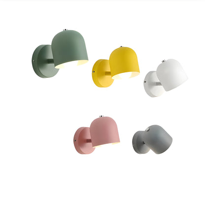 Enkel Vegglampe I Jern - Moderne Og Elegant | Perfekt Til Soverom Og Gang