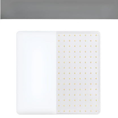 Kvadratisk LED-taklampe – Jevnt og Behagelig Lys | Perfekt for Stue og Bad