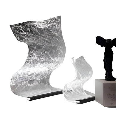 Akryl Bordlampe – Tidløs Eleganse Med Led-belysning | Dekorativ Lampe Til Hjemmet