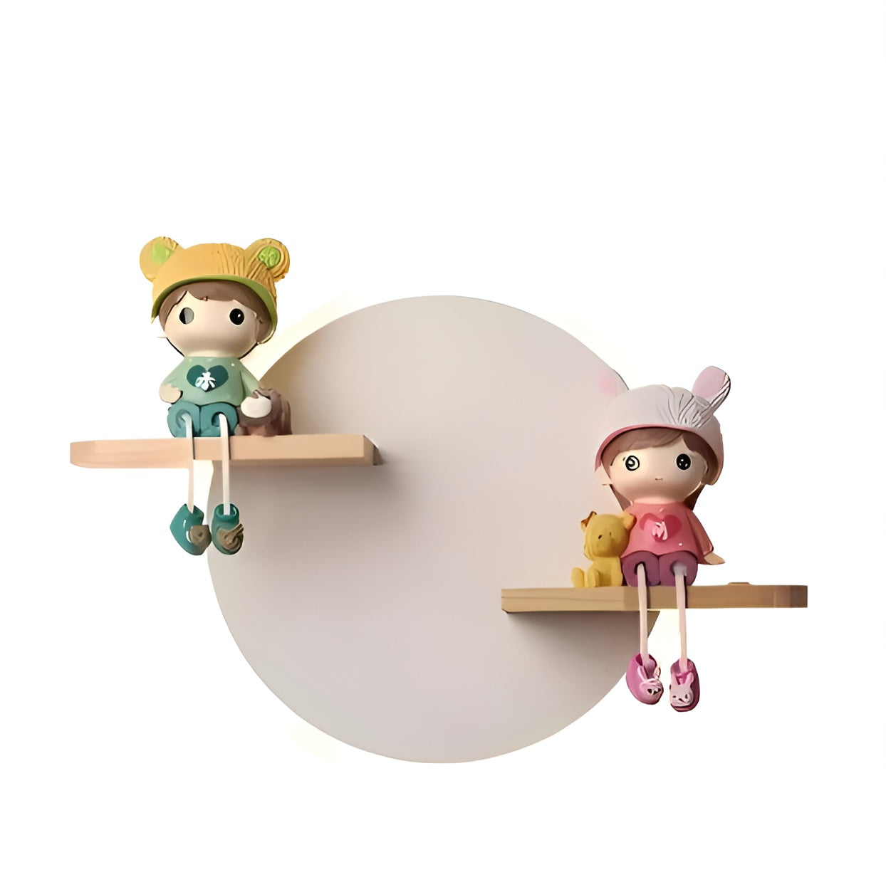 LED Vegglampe til Barnerom – Mykt og Beroligende Nattlys | Moderne Nordisk Design