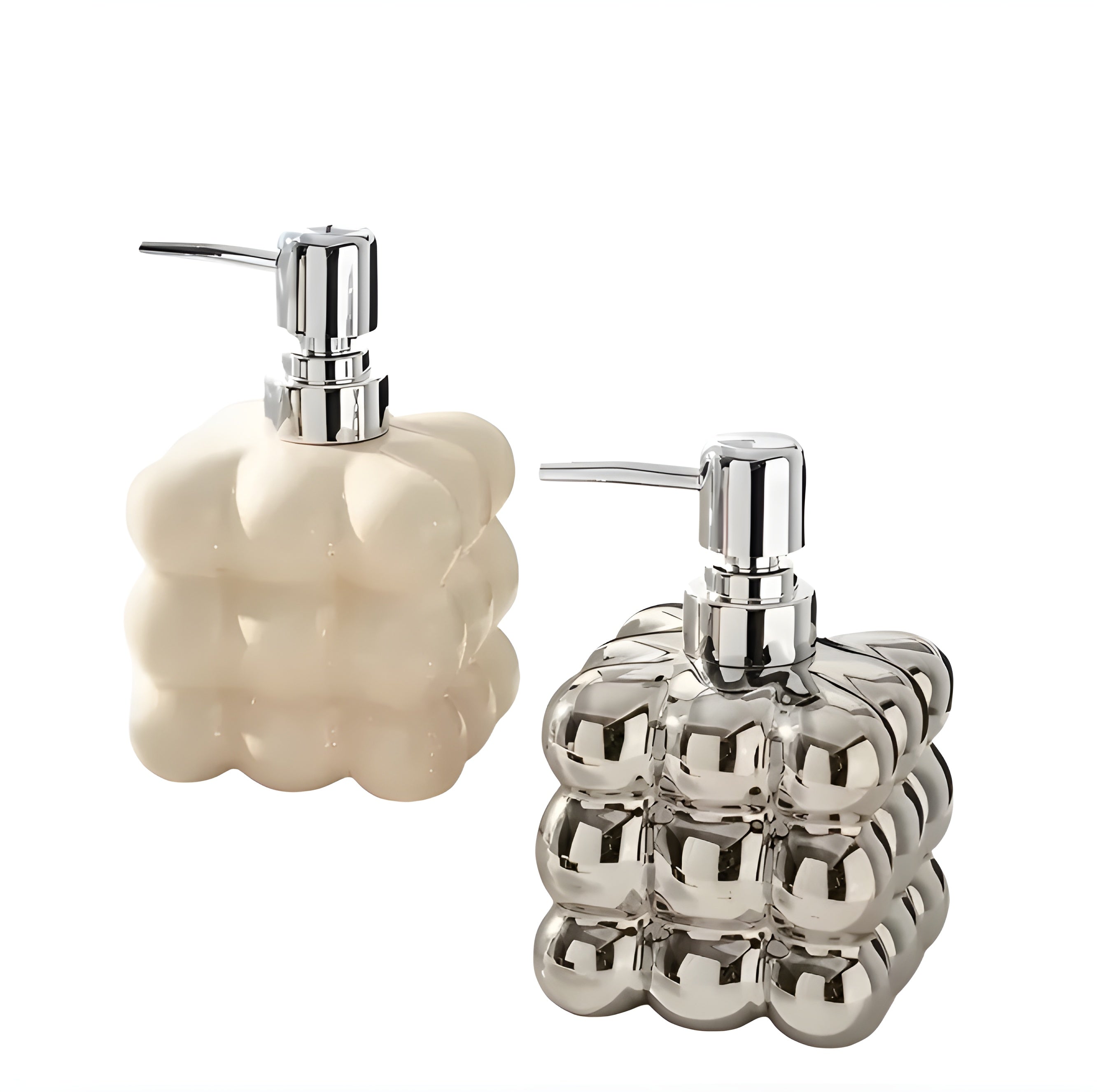 Keramisk Såpedispenser – Stilfull og Påfyllbar | For Håndsåpe, Sjampo og Dusjsåpe