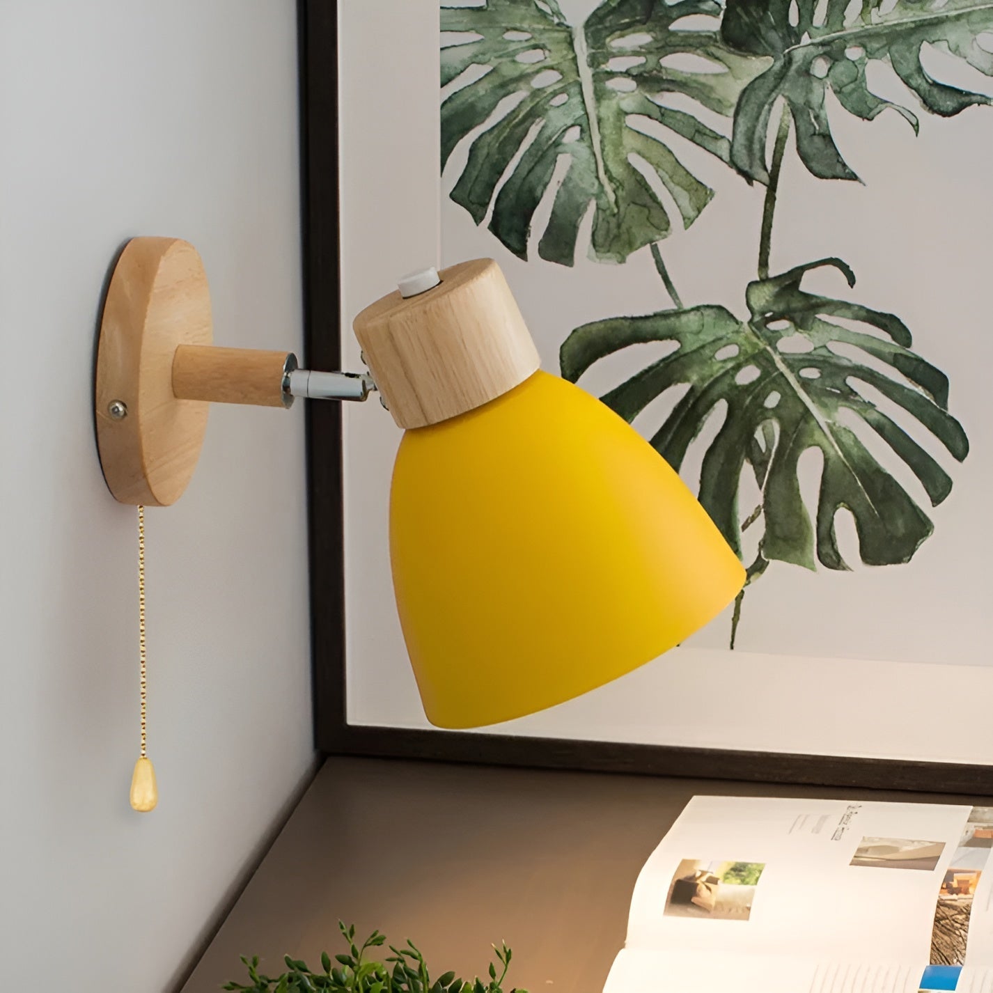 LED Leselampe til Vegg –  Roterbar og Elegant | Tilpasset  Sengen