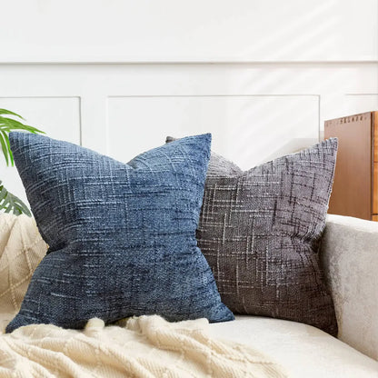 Chenille Sofapute – Myk og Luksuriøs | Dekorativ for Sofa og Soverom