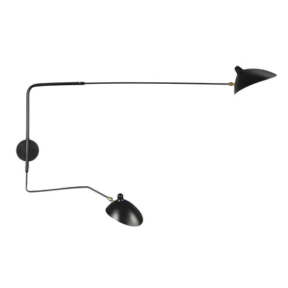 Vegglampe med Svingarm – Elegant og Tidløs | Perfekt for Soverom og Hjemmekontor