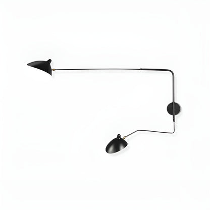 Vegglampe med Svingarm – Elegant og Tidløs | Perfekt for Soverom og Hjemmekontor