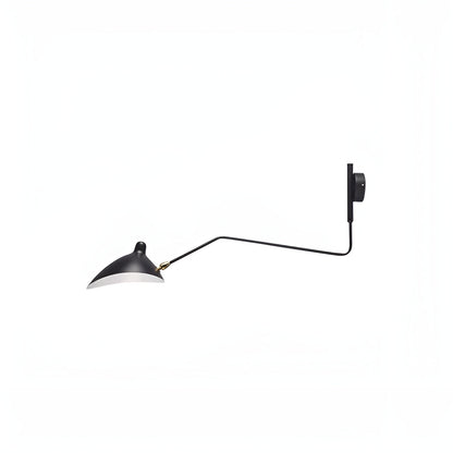 Vegglampe med Svingarm – Elegant og Tidløs | Perfekt for Soverom og Hjemmekontor
