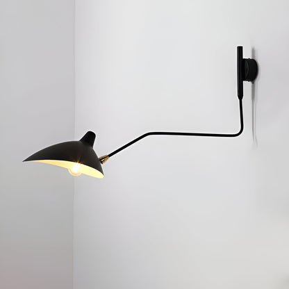 Vegglampe med Svingarm – Elegant og Tidløs | Perfekt for Soverom og Hjemmekontor
